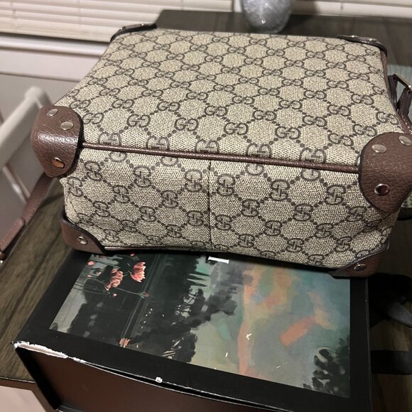 ✨ Never Used Gucci GG Monogram Canvas Shoulder/Messenger Bag✨ - Picture 4 of 10